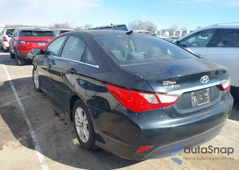 2014 Hyundai Sonata Gls z USA, uszkodzony, nr VIN 5NPEB4ACXEH823092